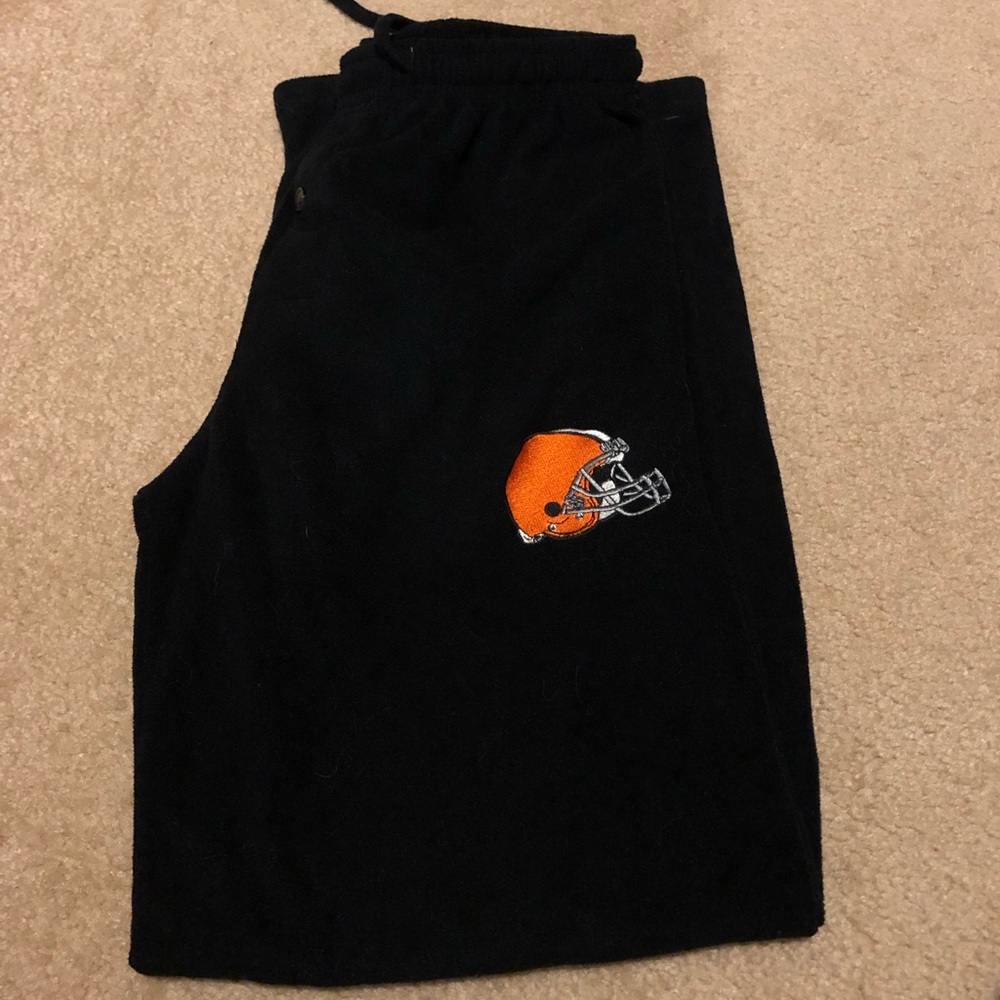 Cleveland Browns fleece pants